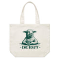 Ewe Beauty - Shoulder Canvas Tote Bag