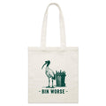Bin Worse - Parcel Canvas Tote Bag