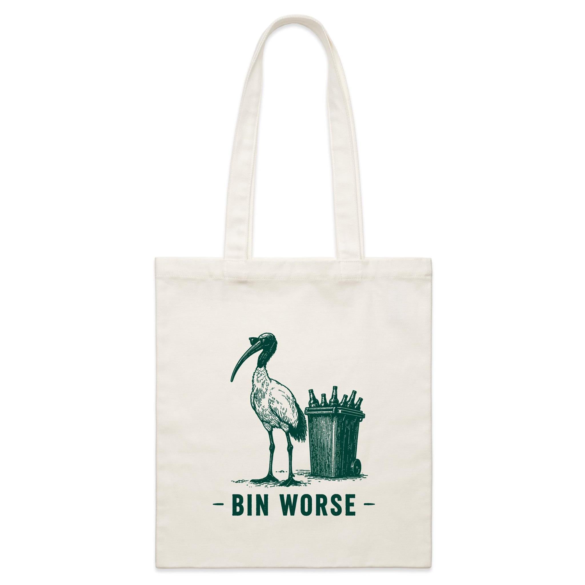 Bin Worse - Parcel Canvas Tote Bag